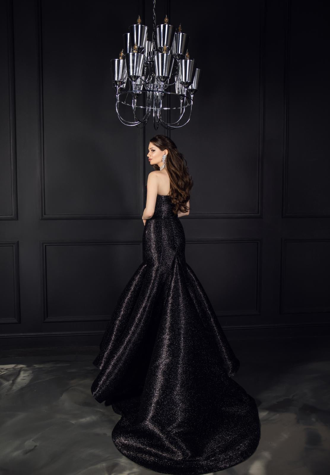 luxury black dress Black Luxury Dress – Kristianna